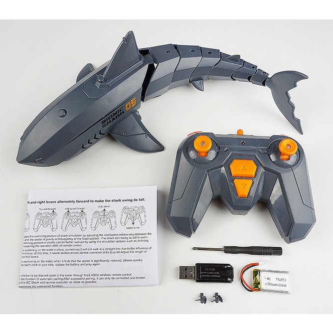 Shark Remote Kontrol Control Mainan Shark Anak RC Impor