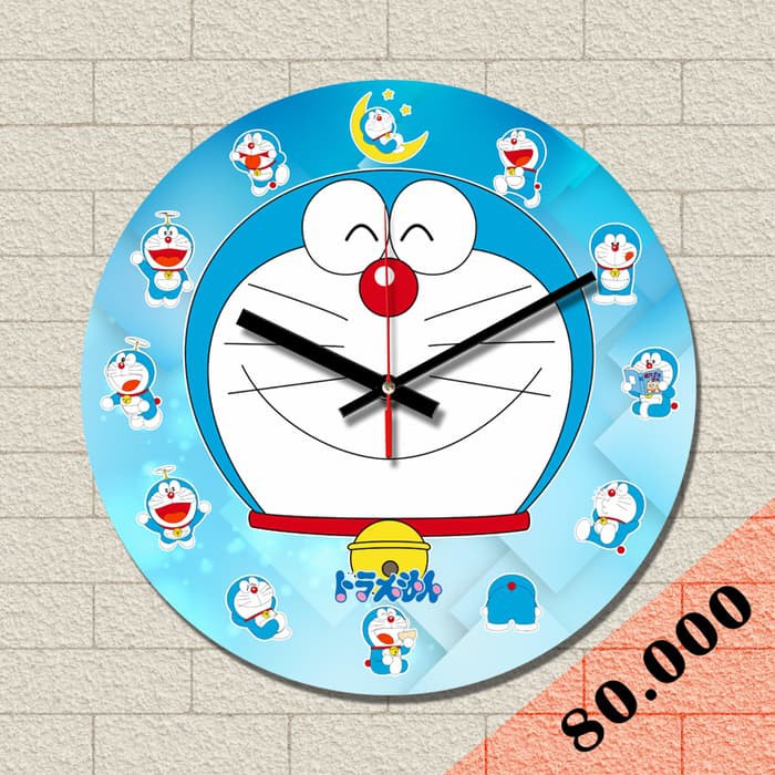 Jam Dinding Doraemon