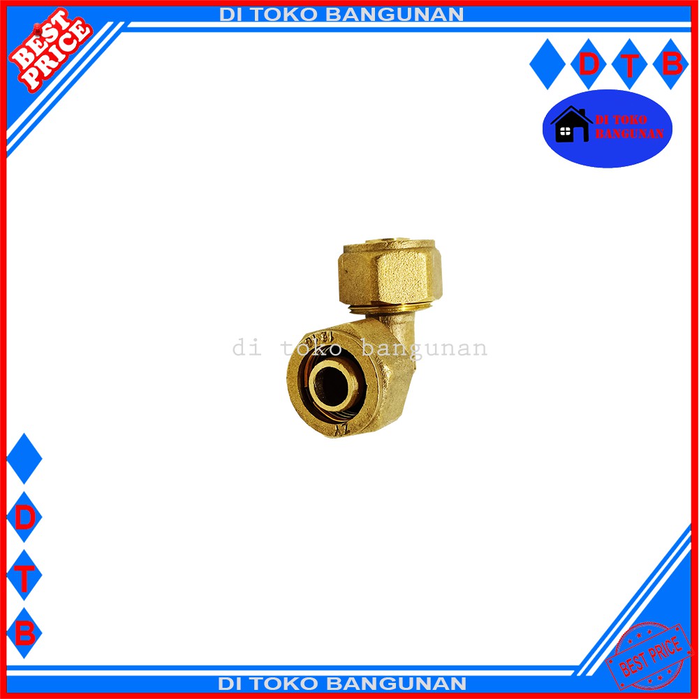 Keni Sambungan Pipa Air Panas - Sok Sambung 1/2&quot;