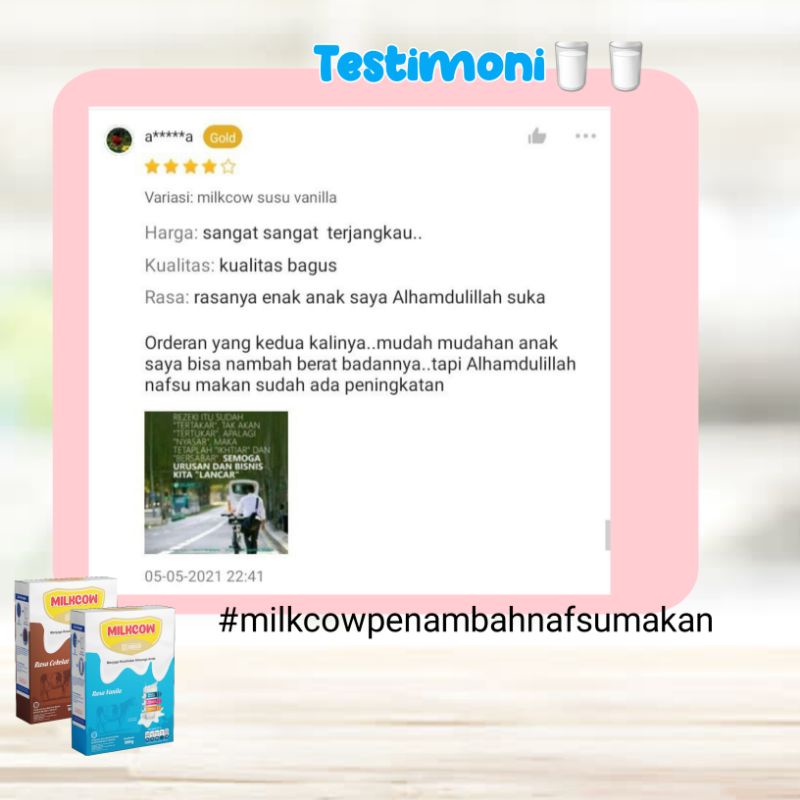 MILKCOW SUSU SAPI 500G ORIGINAL FULL CREAM 100% SUSU ENAK &amp; MURAH