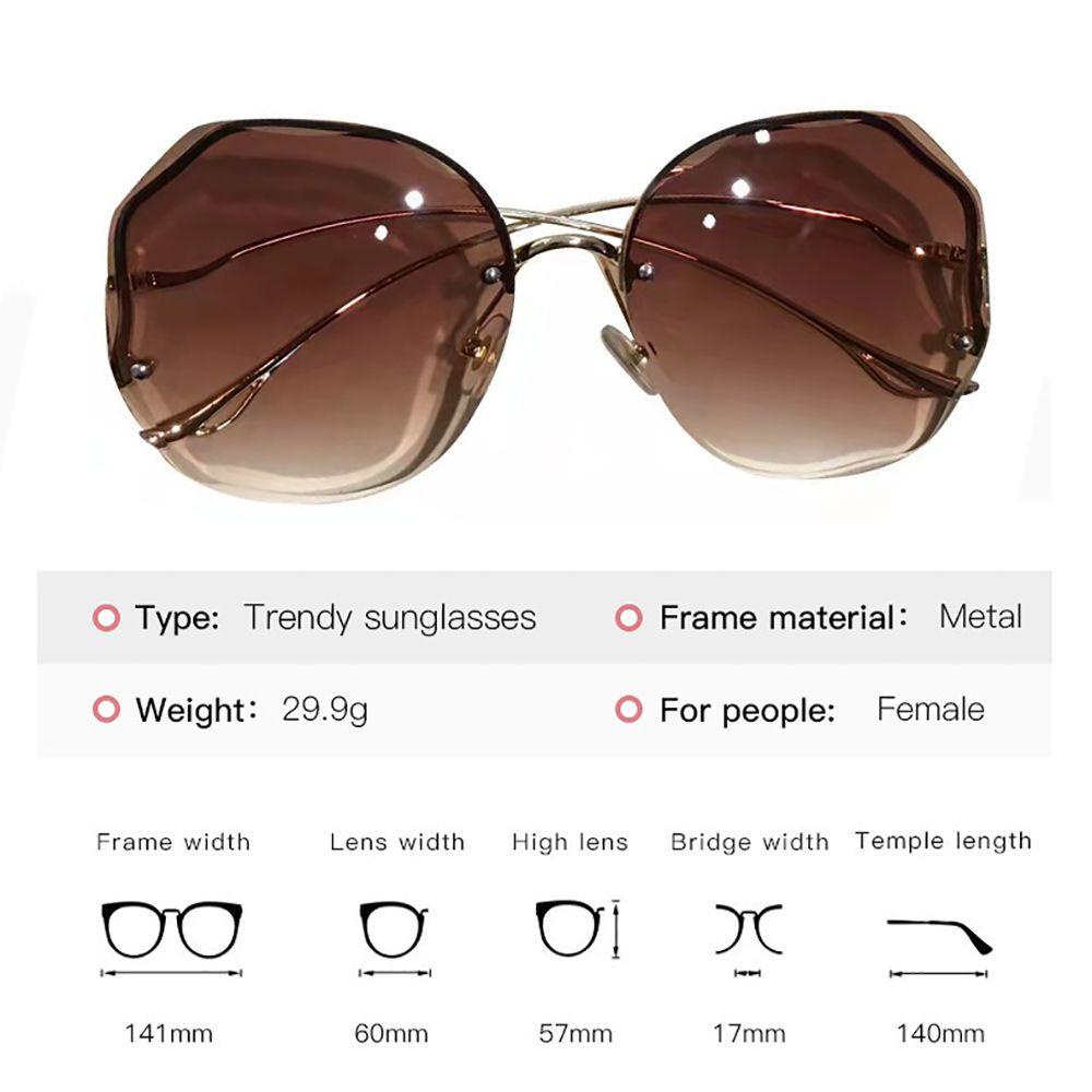 Needway Blocking Sunglasses Cool Classic Driver Female Oversized Frame Square Eyewear