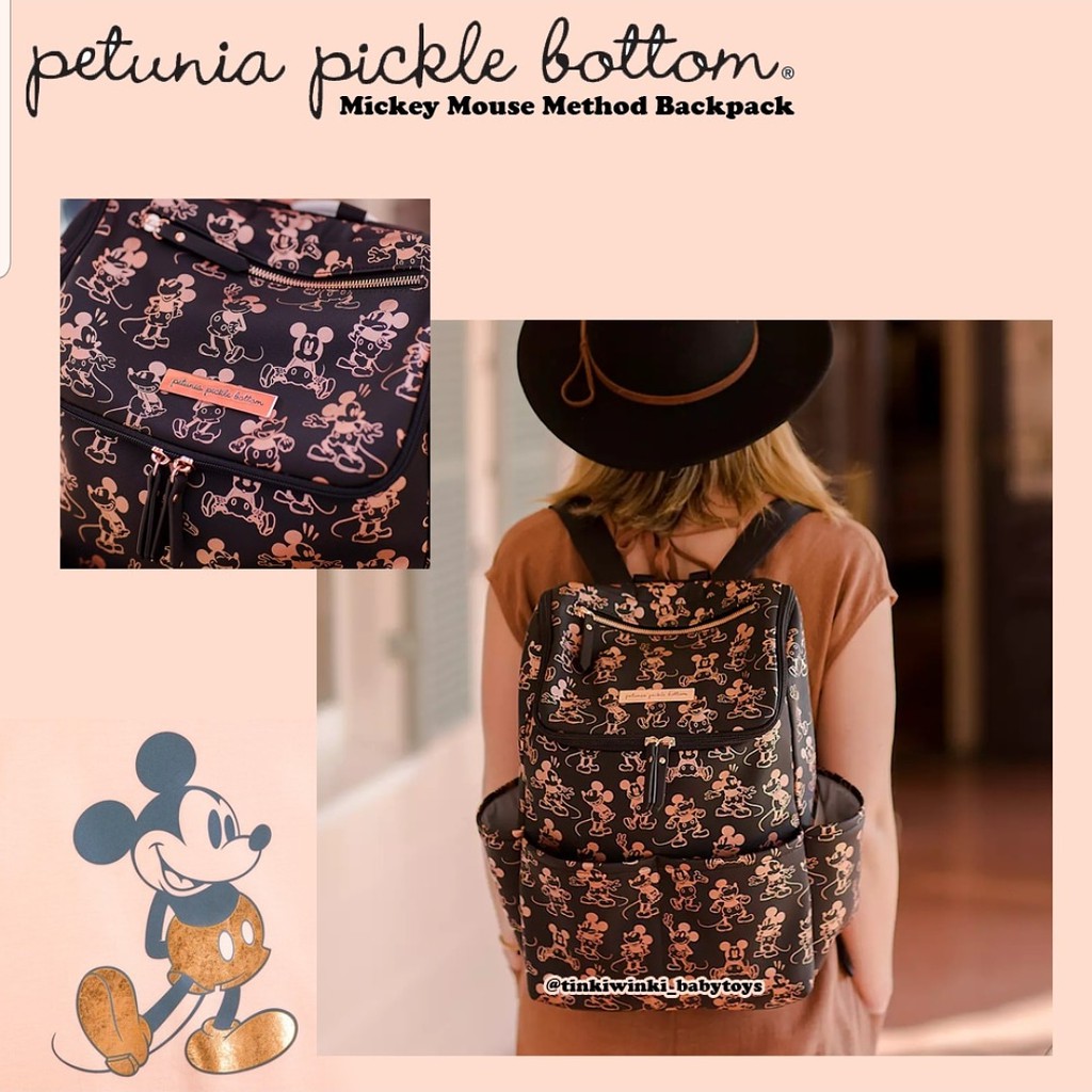 Petunia Pickle Bottom Mickey Mouse Method Backpack