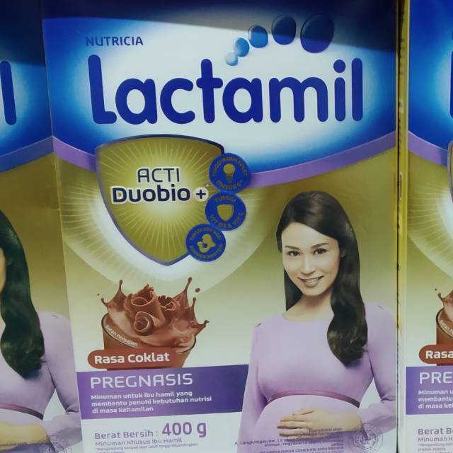 Nutricia Lactamil pregnasis rasa coklat 400gr susu hamil
