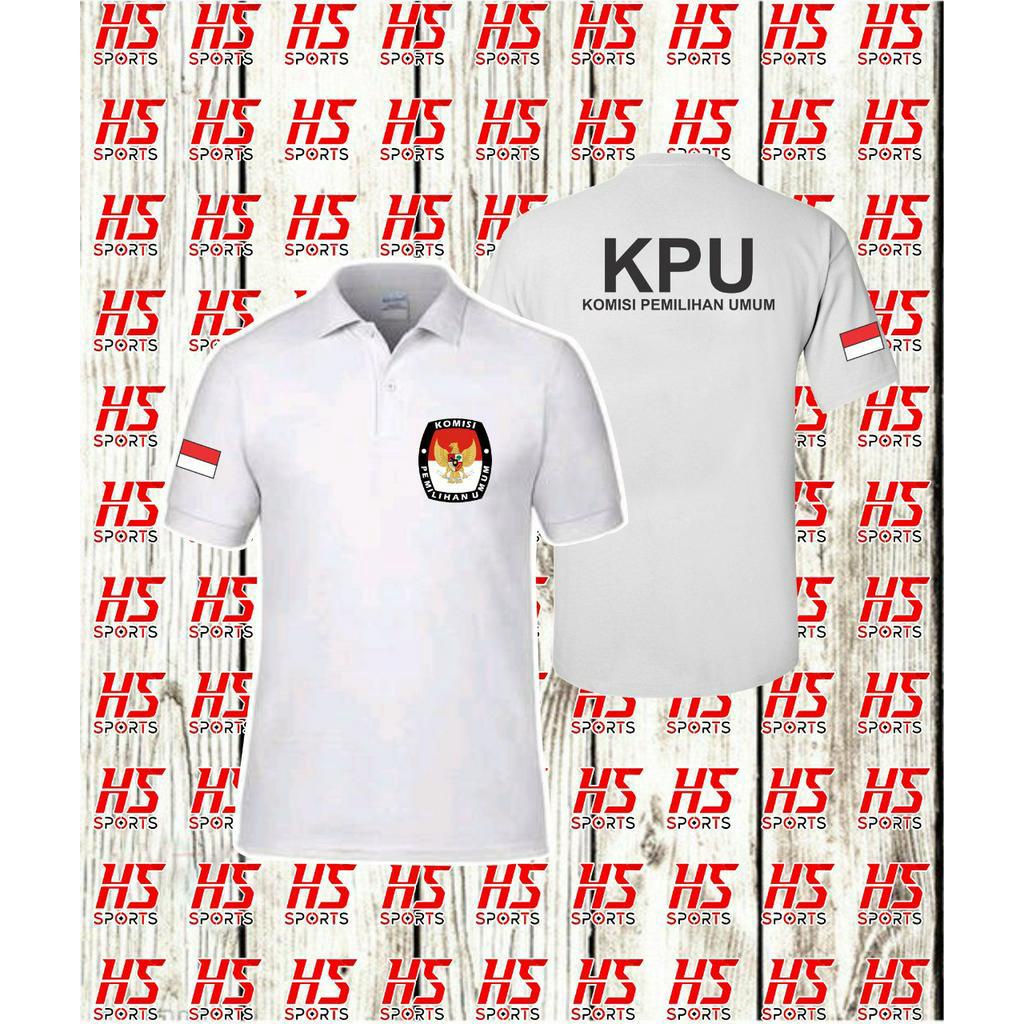 Poloshirt KPU - Kaos Polo KPU Komisi Pemilihan Umum - Baju Kaos KPU - Polo Komisi Pemilihan umum