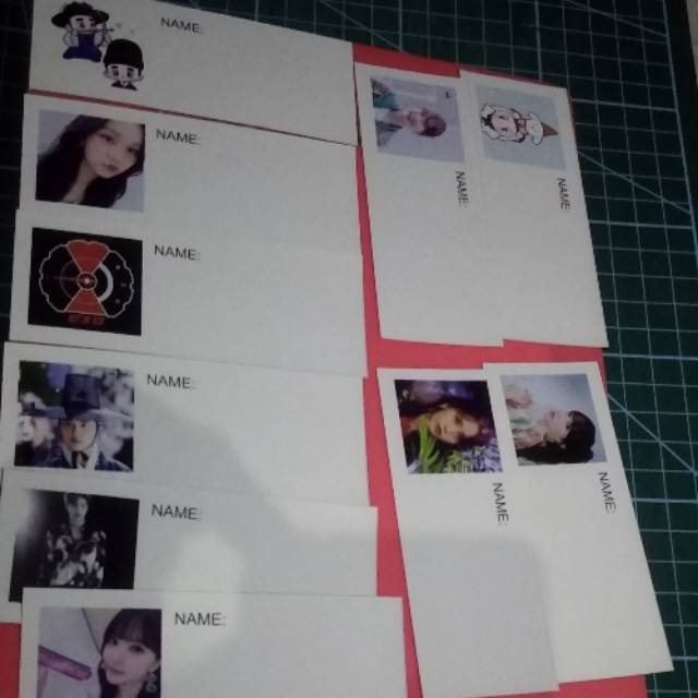 32 Stiker kpop costume buku sekolah bts ikon txt blackpink ikon x1 treasure 13 got7 straykids twice