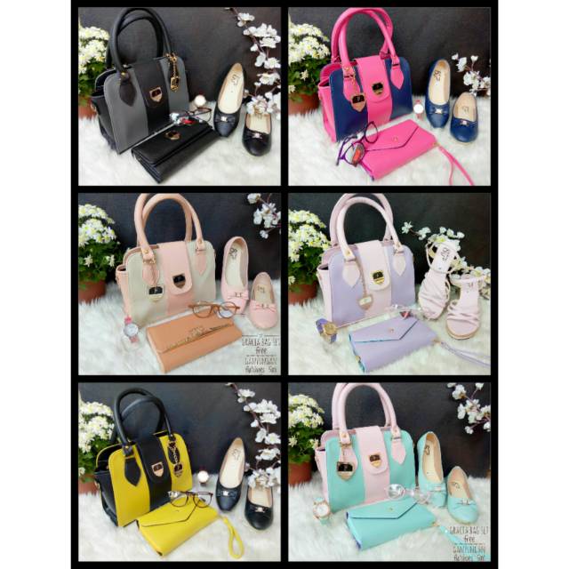 Set 5in1 ,tas paket murah,tas wanita,tas paketan