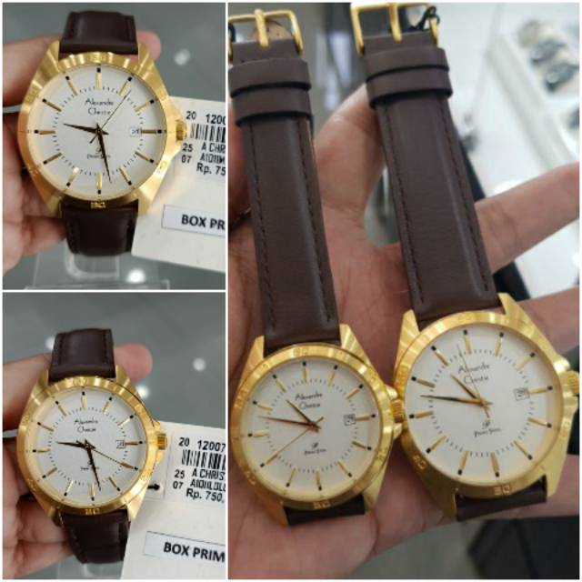 Alexandre Christie Kulit Couple | AC1011 couple | AC 1011 Sepasang original primo steel