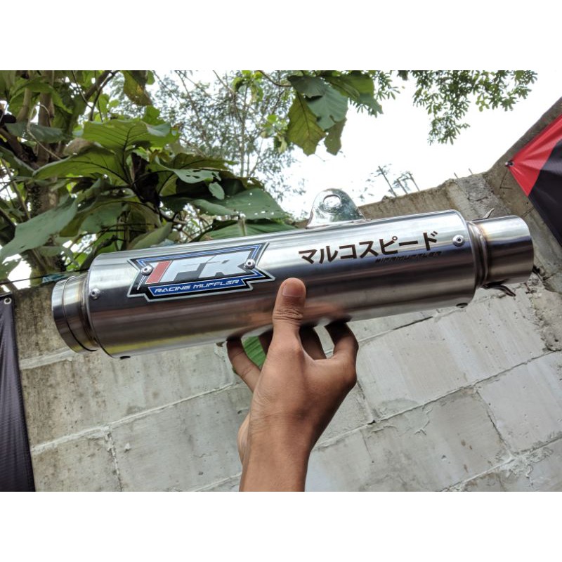Silincer knalpot racing original IFR P25cm inlet 50mm