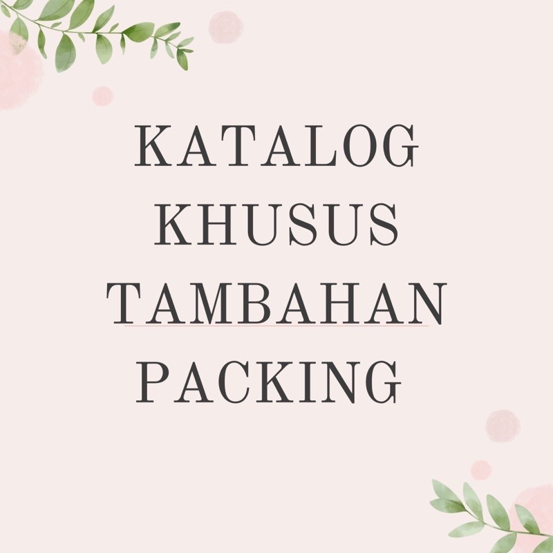 

TAMBAHAN PACKING(bubble wrap tebal)