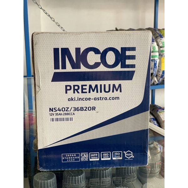 AKI INCOE PREMIUM NS40Z / 36B20R ASTRA OTOPARTS