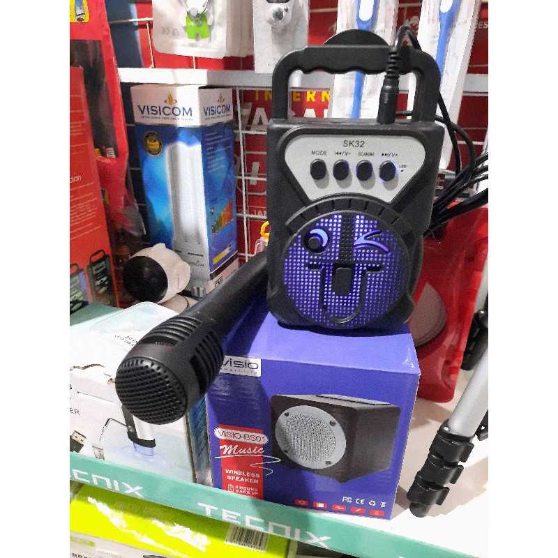 COD speaker Bluetooth karoke sudah sama mik karoke