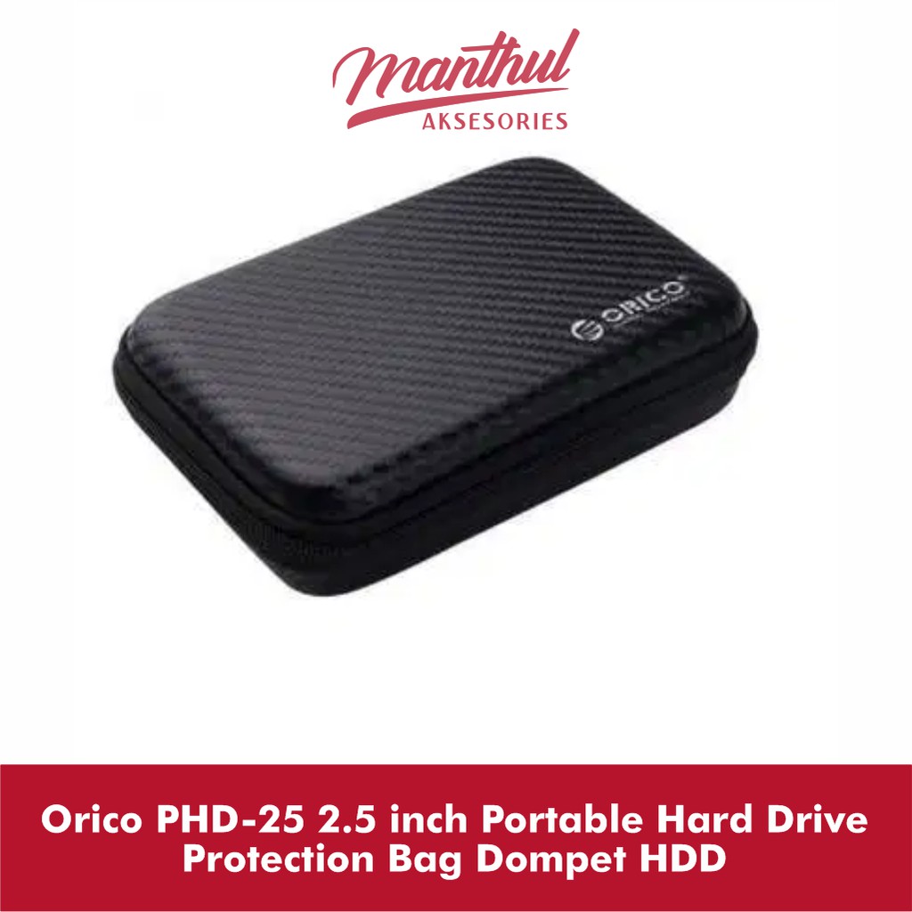 Orico PHD-25 2.5 inch Portable Hard Drive Protection Bag Dompet HDD