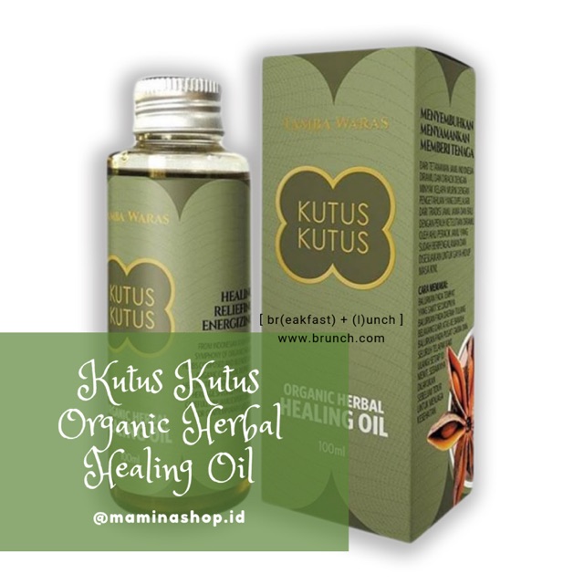 Jual Minyak Kutus Kutus Original Organic Herbal Healing Oil 100ml Indonesiashopee Indonesia 0731