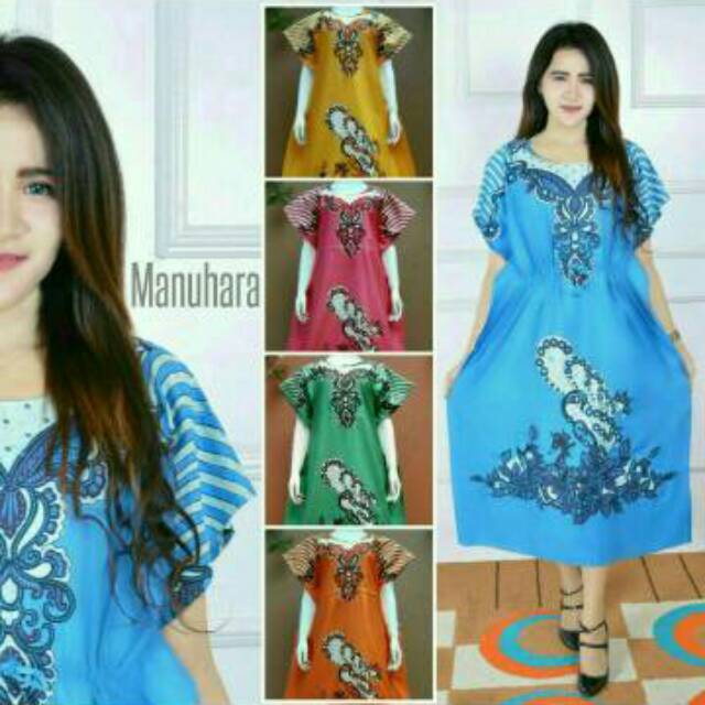 Daster lowo jumbo manuhara, grosir daster murah, batik pekalongan