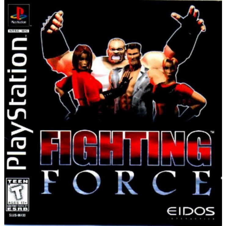 KASET CD GAME PS1: FIGHTING FORCE
