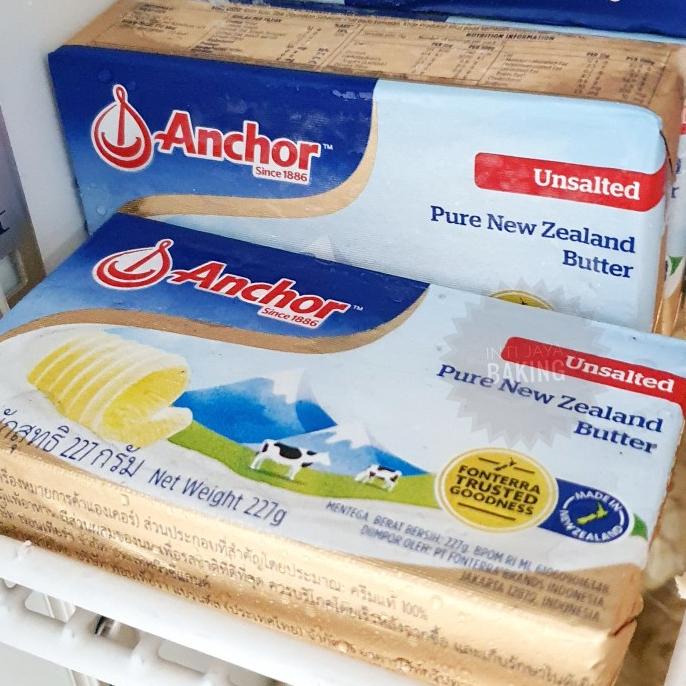 

Produk Unggulan] anchor unsalted butter 227 gr