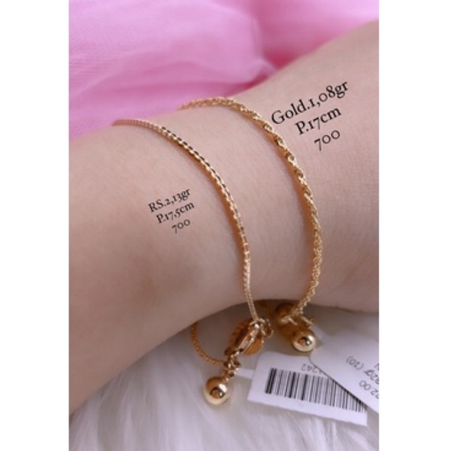 GELANG TANGAN EMAS 700