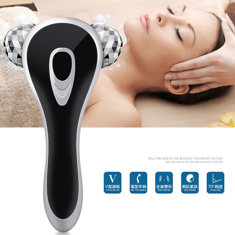 ALAT PIJAT WAJAH ROLLER 3D MASSAGER PENGENCANG MUKA BADAN PAHA TUBUH LA114B5 FACIAL TIRUS RELAKSASI MASSAGE TERAPI FACE LIFT