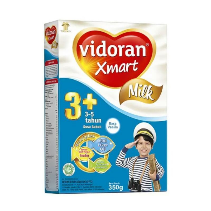 

VIDORAN XMART 3+ (SUSU PERTUMBUHAN 3-5 TH) 350 GR