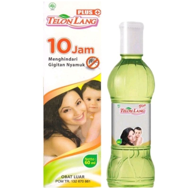 Telon Lang plus 10 jam  30 ml &amp; 100 ml hindari gigitan nyamuk/minyak telon lang plus.