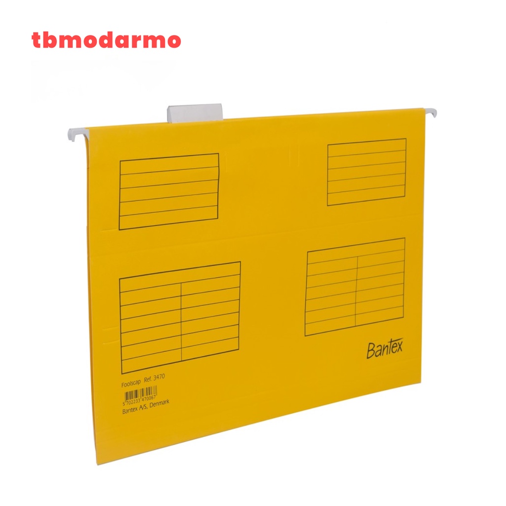 Bantex Suspension file (Hang map) Folio Yellow 3470 06