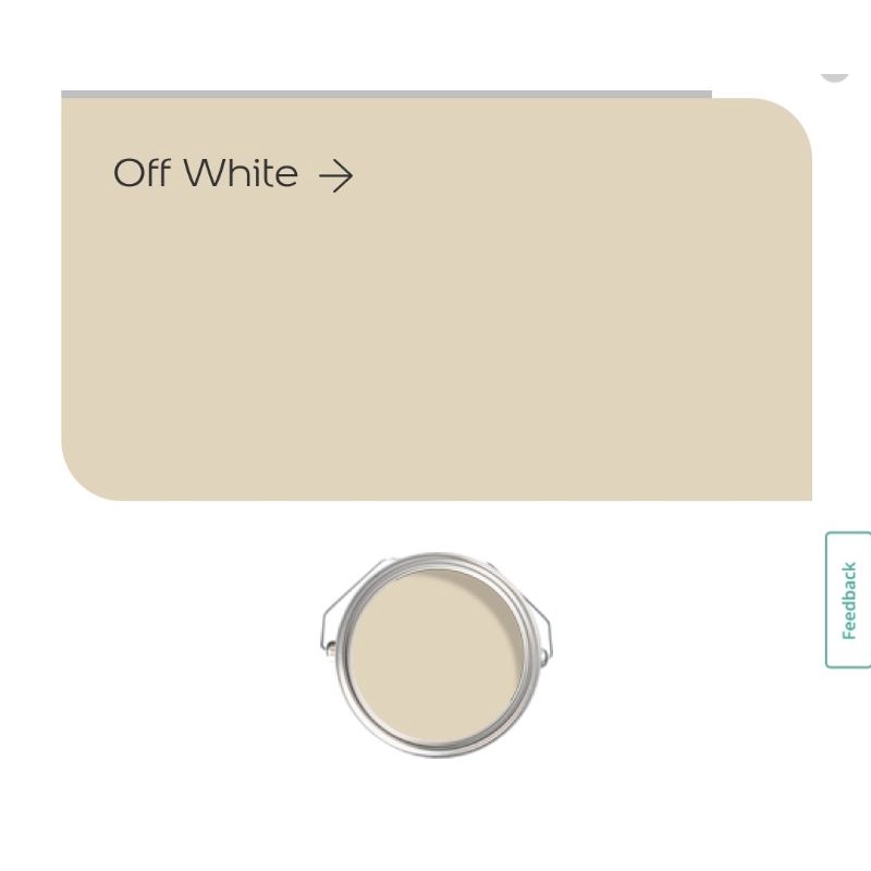 Cat Tembok Dulux Catylac Interior warna Off white Pail isi 25 kg