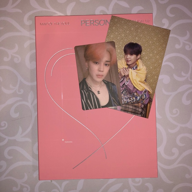 BTS PERSONA VER 3 JIMIN PC/SUGA POSTCARD
