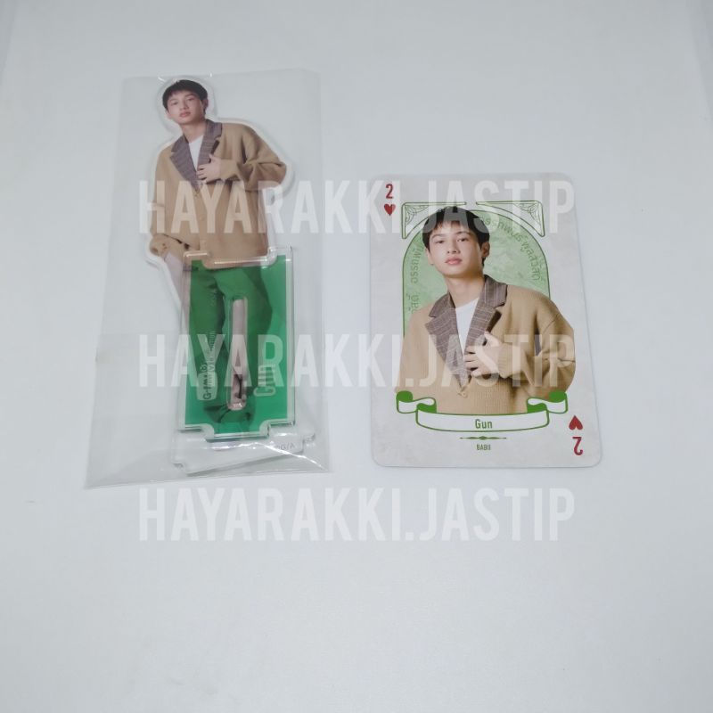 (READY STOCK) GMM Japan Exhibition - Standee Vol. 1 + Playing Card (Gun Atthaphan)