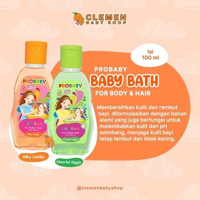 [BPOM] PROBABY BABY BATH SABUN MANDI 100ML BAYI DAN ANAK ANAK