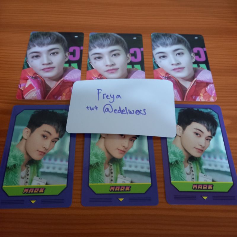 ready ina matching card game mark set glitch mode nct dream.