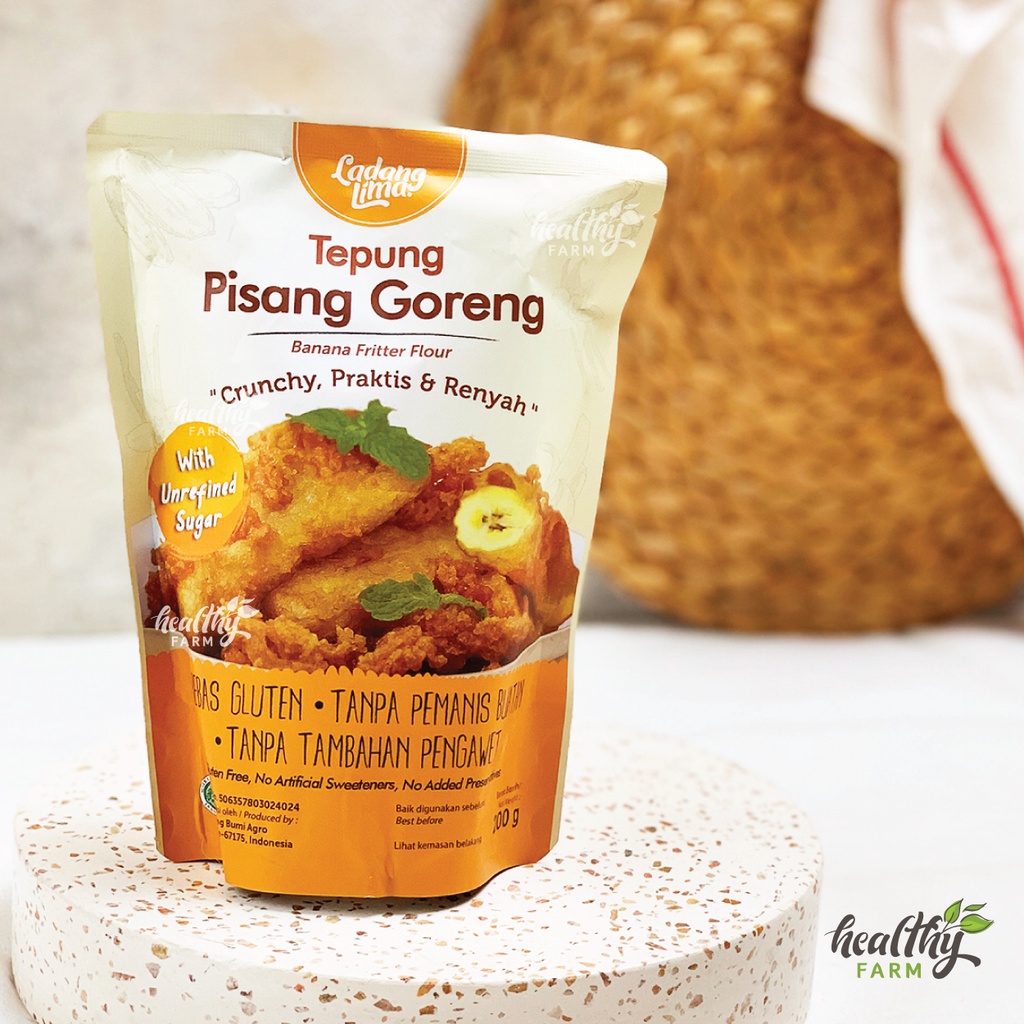 Ladang Lima Tepung Pisang Goreng Gluten Free 200g