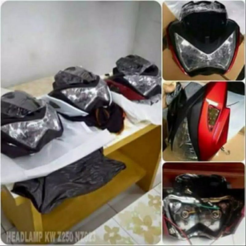 headlamp motor Z250 Headlamp Replika Z250 universal