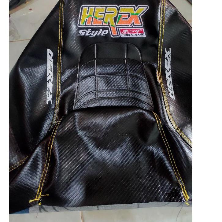 [KODE ED7VH] Herex Style Honda Genk Tiger MP Verza Scorpio - Kulit Jok Herex Style