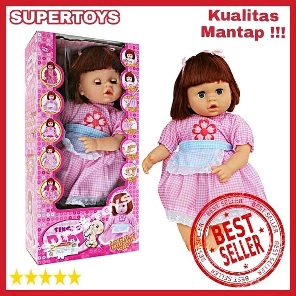 Boneka Bibi Baby Singer Doll Boneka Susan Boneka Bisa Bicara Boneka Bisa Nyanyi Mainan Anak Cewek