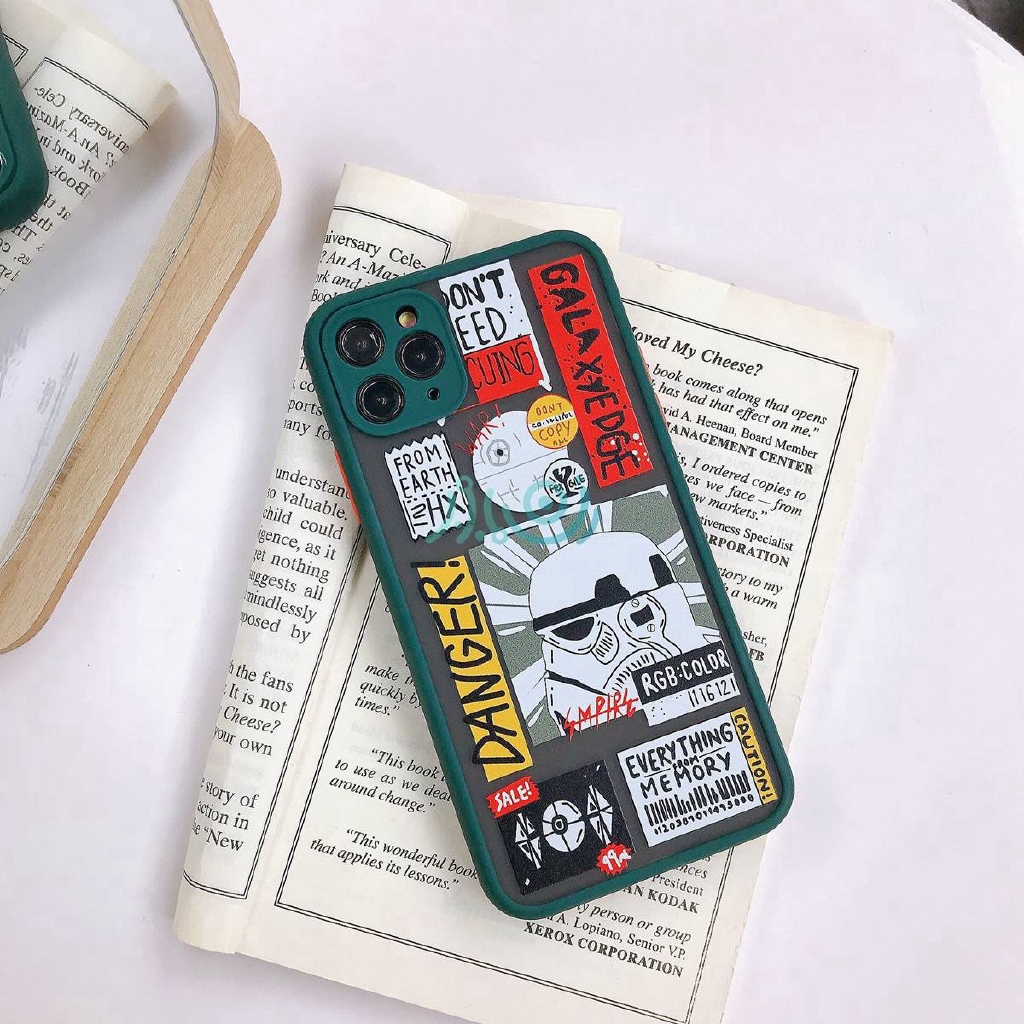 Casing Motif Label Star War Untuk Iphone 11 Pro X Xs Max Se2 6 6s+7 8 Plus