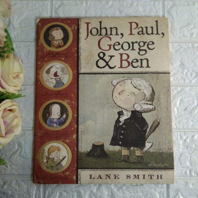 Buku anak preloved second bekas JOHN, PAUL, GEORGE, & BEN Lane Smith