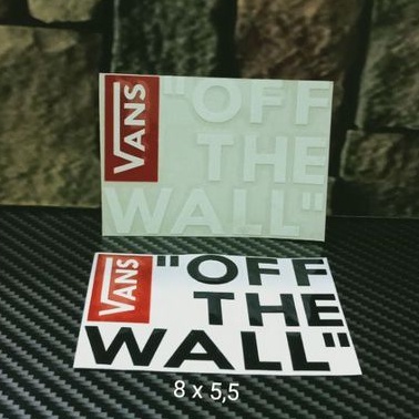 sticker Vans off the wall