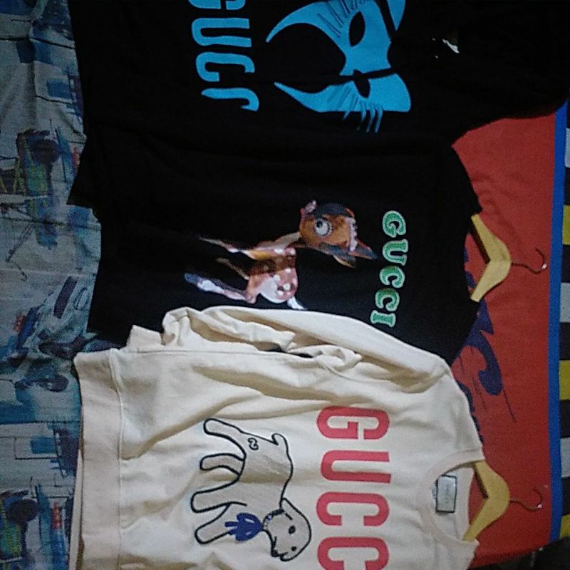 1 hoodie gucci + 2 crewneck gucci
