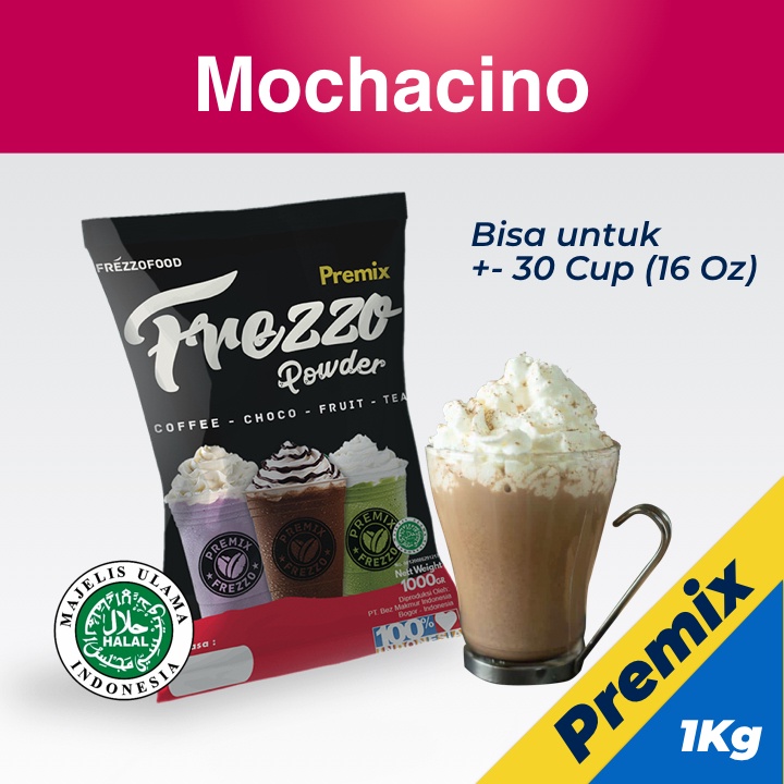 

Bubuk Minuman Premix DENGAN GULA powder boba milkshake MOCHACINO