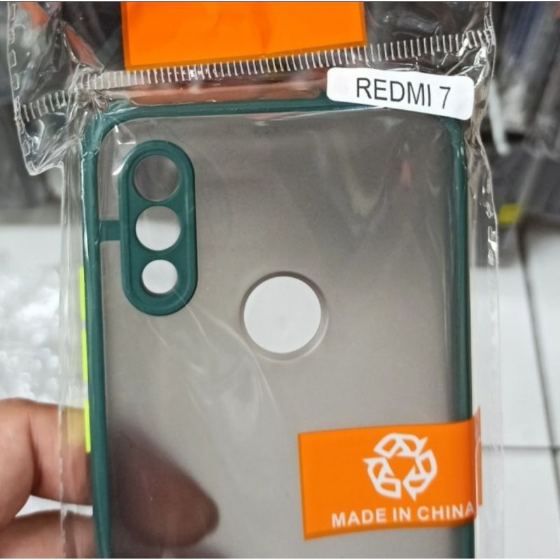 Xiaomi Redmi 7 case fuze dove doff matte colour warna