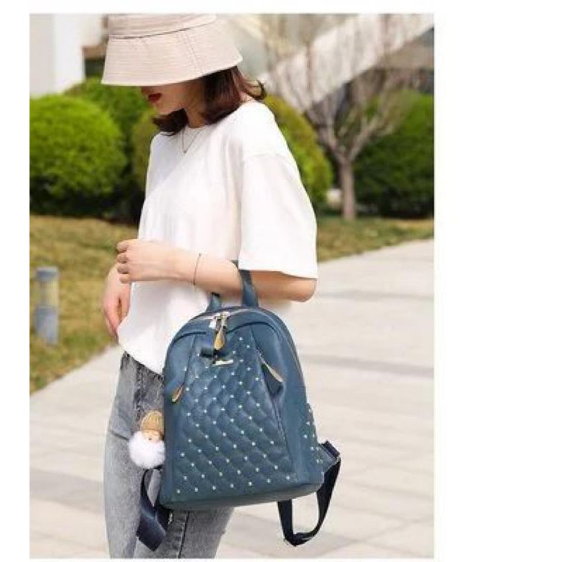 Tas Ransel multifungsi jalan kekinian fashion wanita cewek modern import JAR183