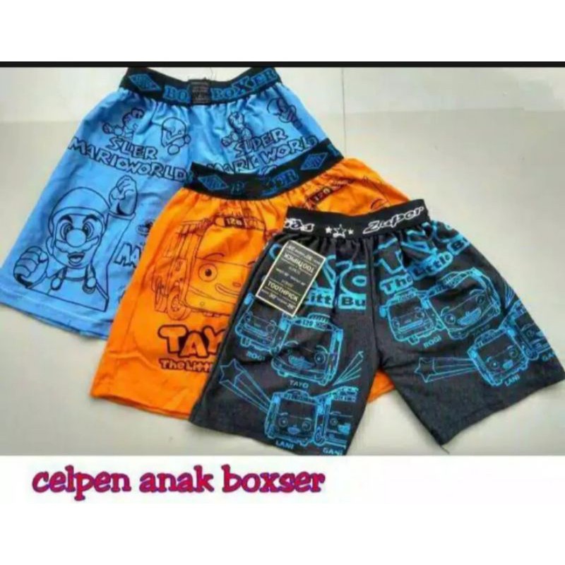 CELANA PENDEK BOXER ANAK/BOXER ANAK/CELANA PENDEK