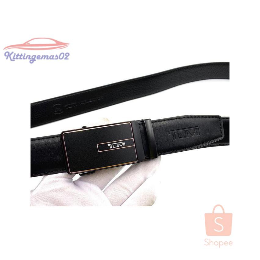 IKAT PINGGANG PRIA GESPER SABUK KTG2I77 TUMI KULIT ASLI