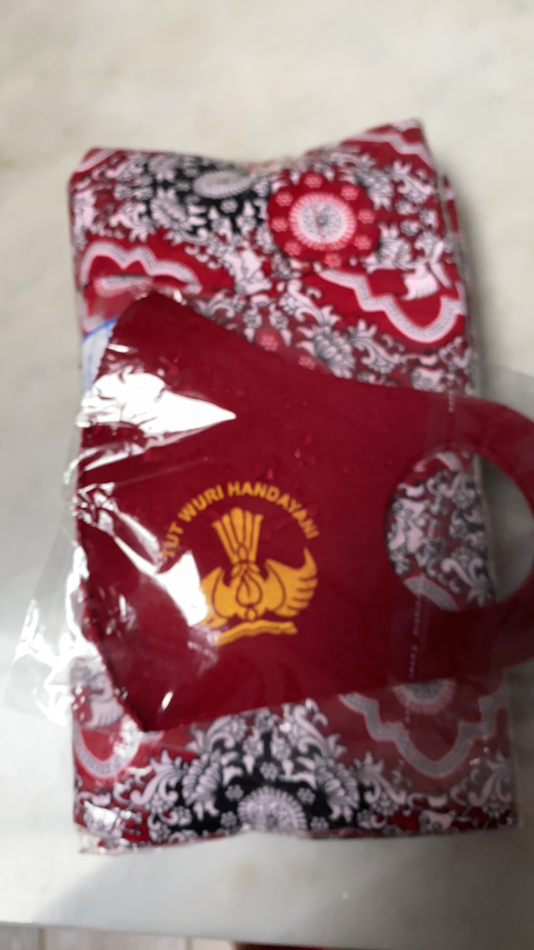 Seragam Sekolah Baju Batik Sd Tunas Harapan Kain Tissu