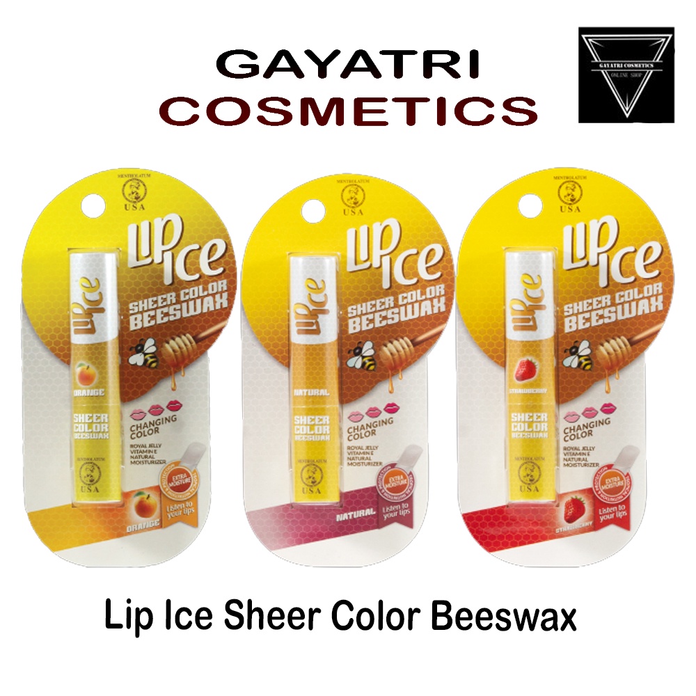 Lip Ice Sheer Color Beeswax 2.2gr