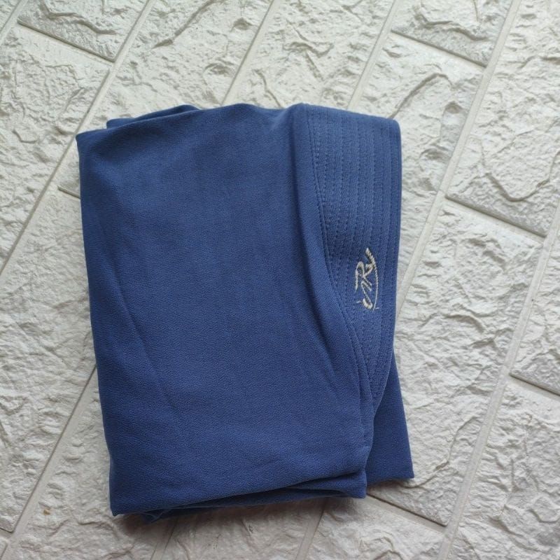 [Original Arey] SHAFEL••Kerudung bergo••Jilbab instan••Instan jersey••Jilbab bergo-Denim
