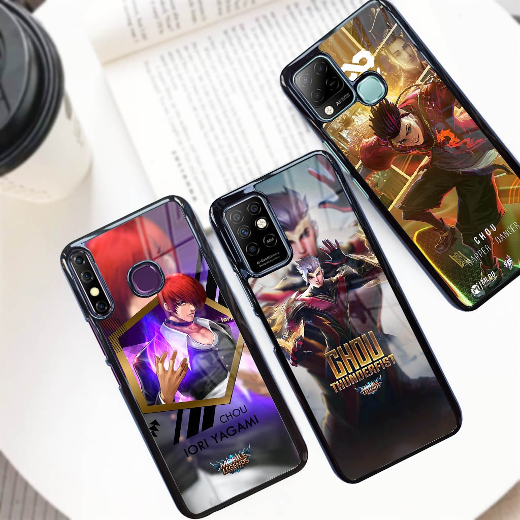 (F44) Case glossy Infinix Smart 4 5 S5 Hot 8 9 10 11 PLAY 10S Note 7 8 10 Pro - Casing Hp ML Mobile 