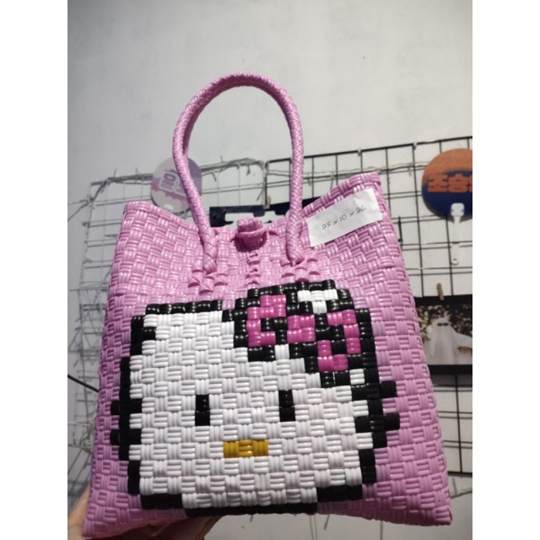Tas wanita viral unik tas anyaman jali jali jinjing (Handmade)