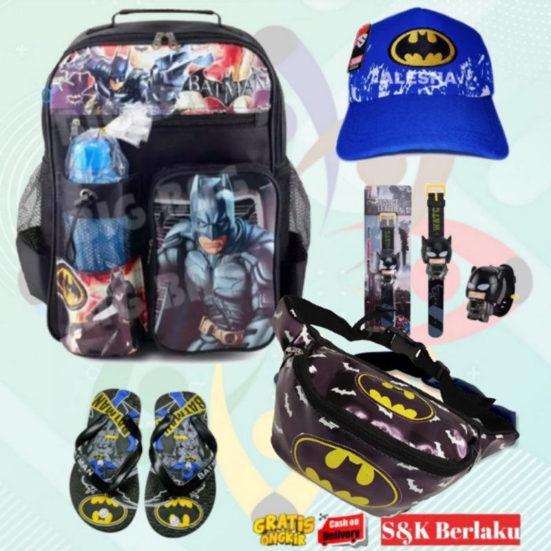 COD Tas Ransel Sekolah Anak Laki Laki TK SD PAUD Karakter