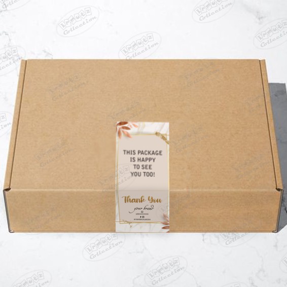 

Box Packaging Hampers Stiker Segel Custom
